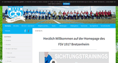 Desktop Screenshot of fsv-bretzenheim.de